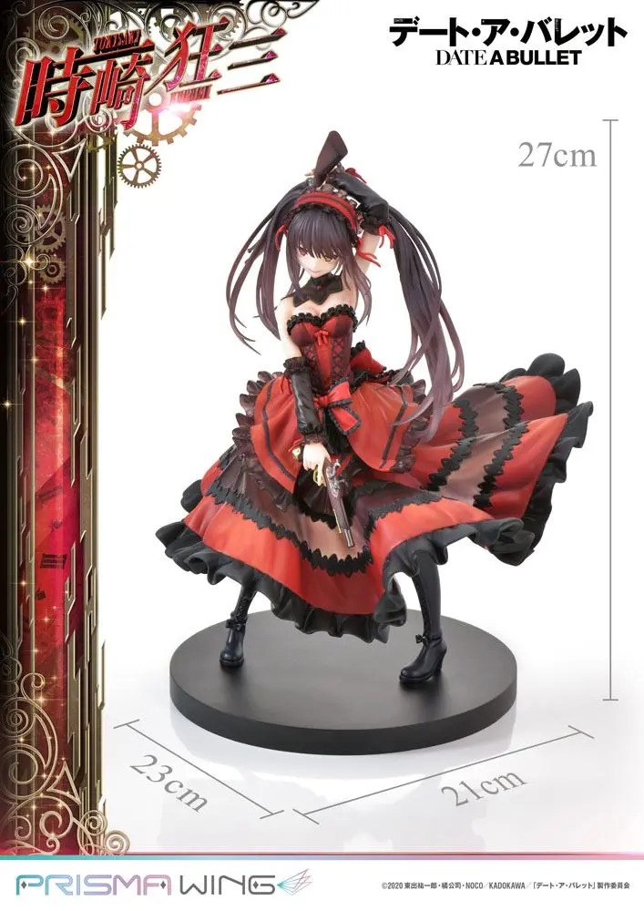 Date A Live Fragment: Date A Bullet Statuie PVC Prisma Wing 1/7 Kurumi Tokisaki 27 cm poza produsului