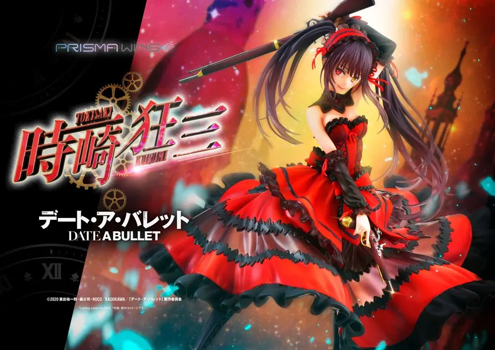 Date A Live Fragment: Date A Bullet Statuie PVC Prisma Wing 1/7 Kurumi Tokisaki 27 cm poza produsului