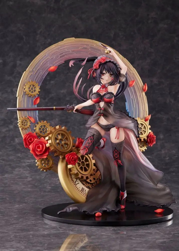 Date A Live IV Statuie PVC 1/7 Kurumi Tokisaki Lingerie Swimwear Ver. 27 cm poza produsului