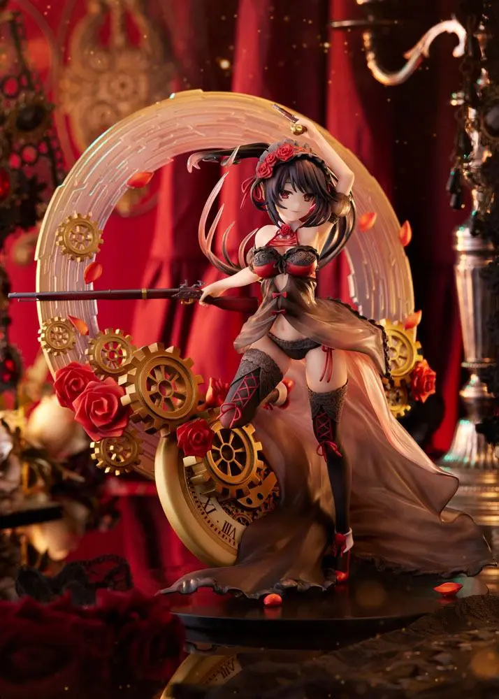 Date A Live IV Statuie PVC 1/7 Kurumi Tokisaki Lingerie Swimwear Ver. 27 cm poza produsului