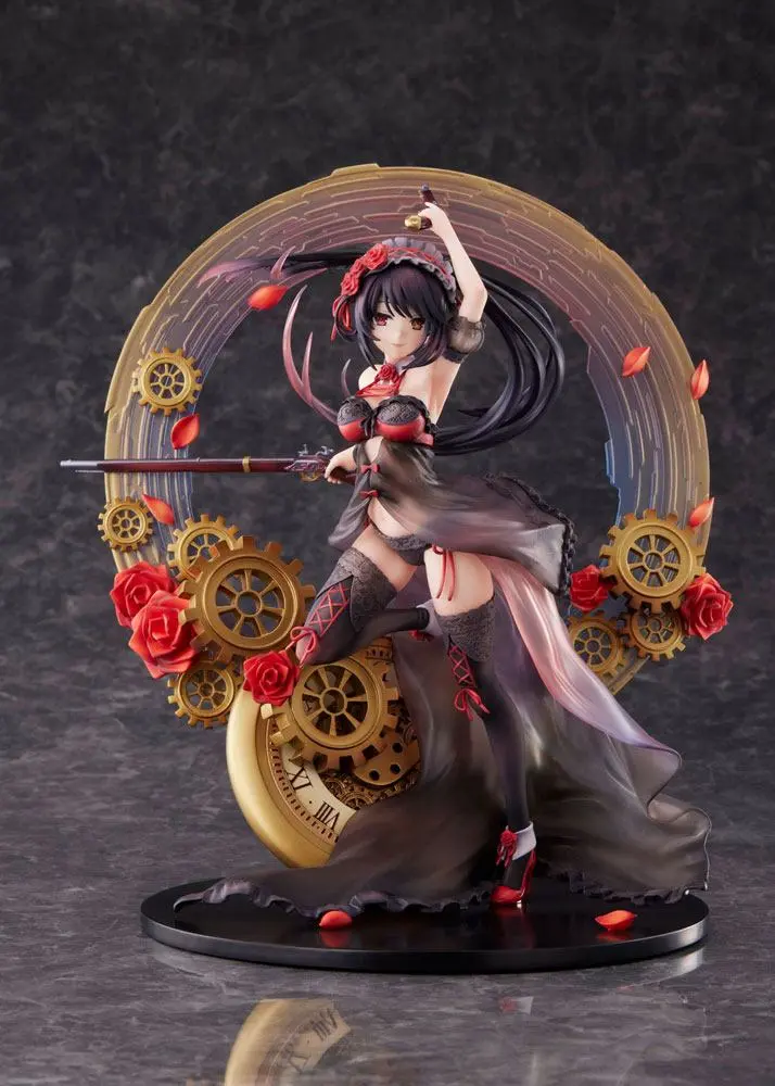Date A Live IV Statuie PVC 1/7 Kurumi Tokisaki Lingerie Swimwear Ver. 27 cm poza produsului