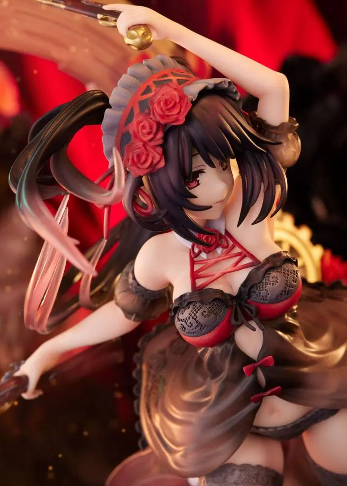 Date A Live IV Statuie PVC 1/7 Kurumi Tokisaki Lingerie Swimwear Ver. 27 cm poza produsului
