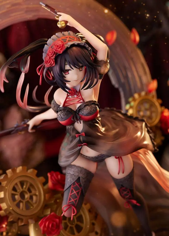 Date A Live IV Statuie PVC 1/7 Kurumi Tokisaki Lingerie Swimwear Ver. 27 cm poza produsului