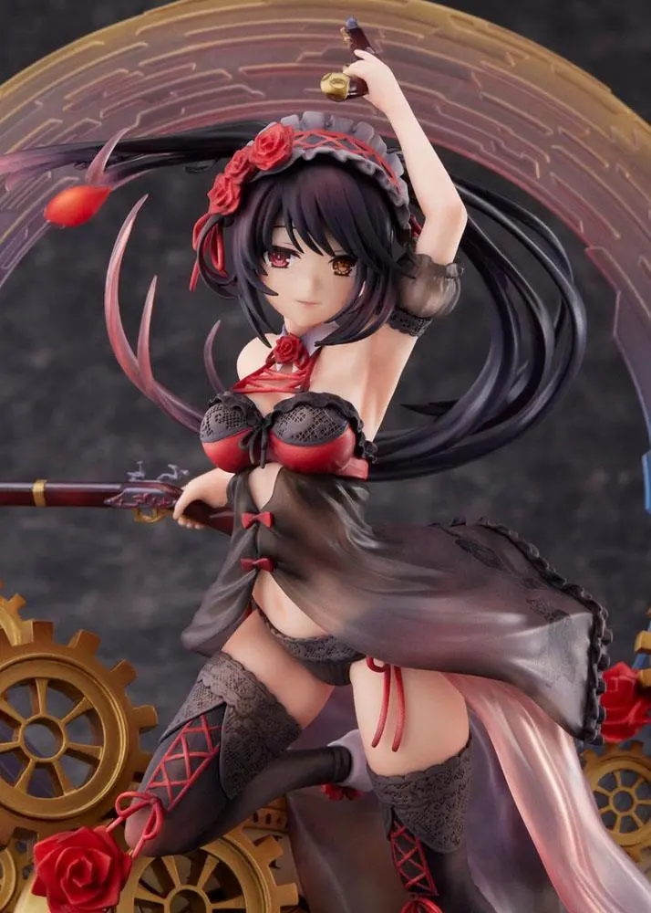 Date A Live IV Statuie PVC 1/7 Kurumi Tokisaki Lingerie Swimwear Ver. 27 cm poza produsului