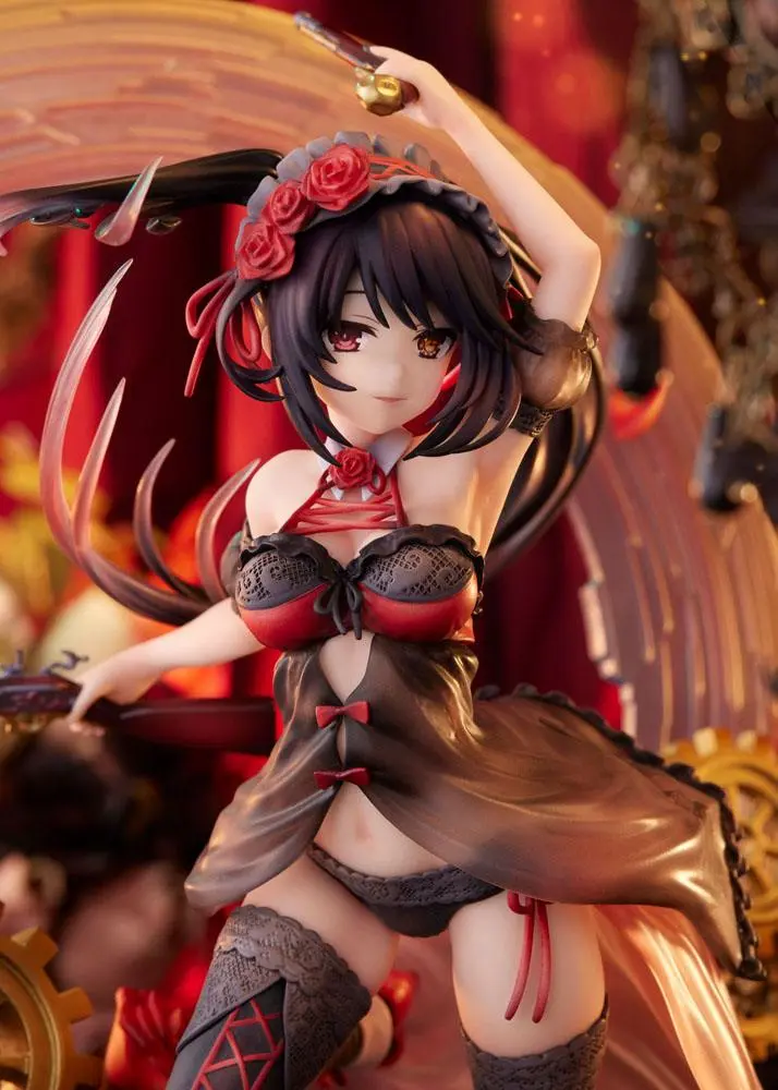 Date A Live IV Statuie PVC 1/7 Kurumi Tokisaki Lingerie Swimwear Ver. 27 cm poza produsului