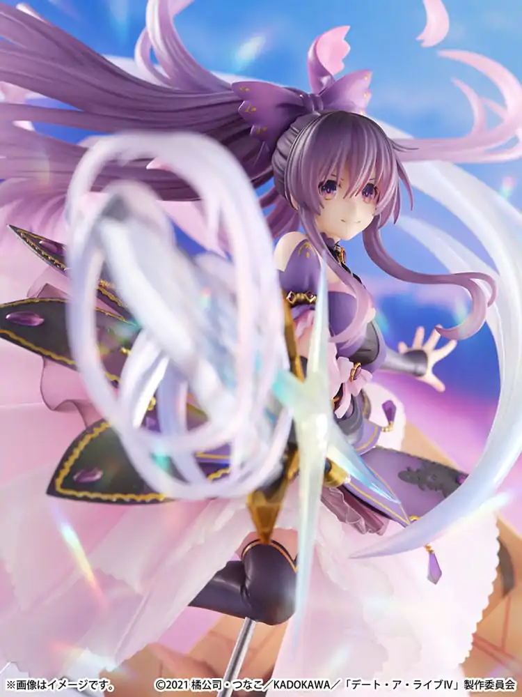 Figurină PVC Date A Live IV SHIBUYA SCRAMBLE 1/6 Tohka Yatogami Princess Amethyst Dress Ver. 32 cm poza produsului