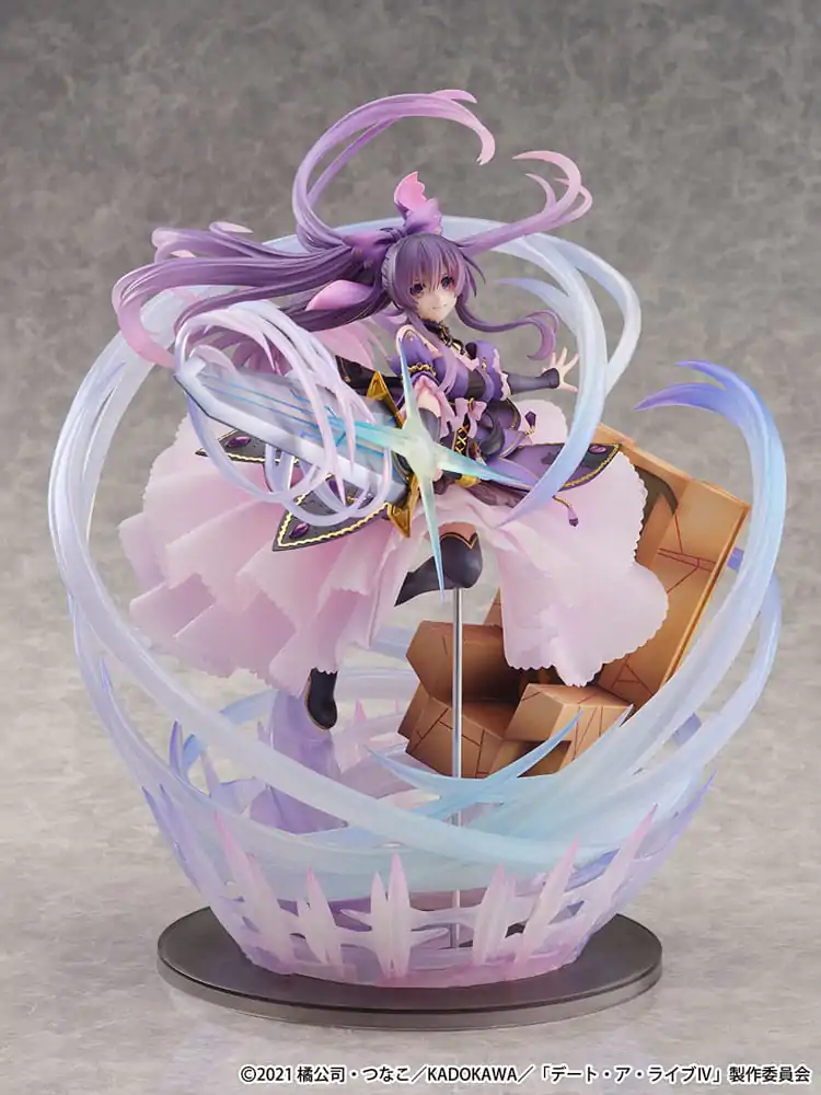 Figurină PVC Date A Live IV SHIBUYA SCRAMBLE 1/6 Tohka Yatogami Princess Amethyst Dress Ver. 32 cm poza produsului