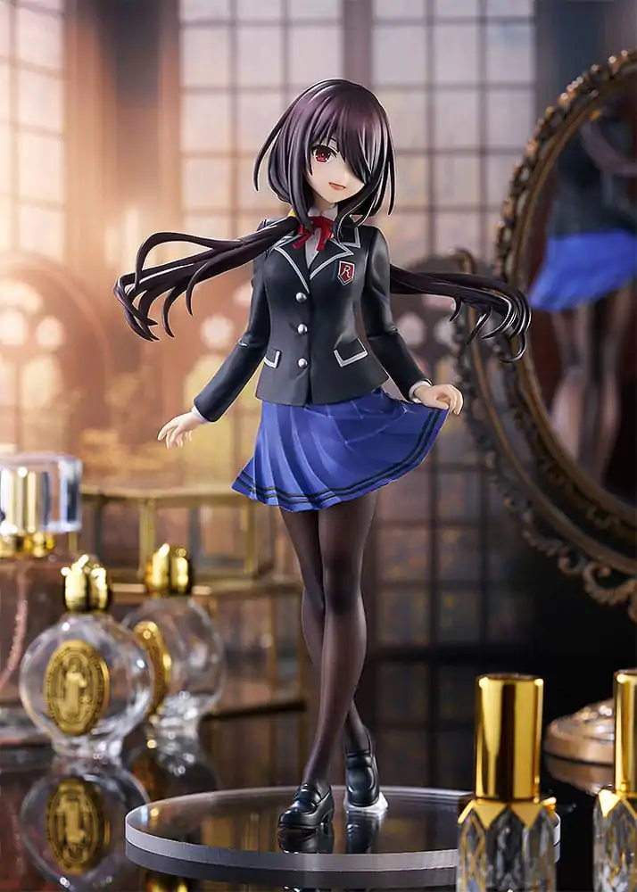 Statuie PVC Date A Live Pop Up Parade Kurumi Tokisaki: School Uniform Ver. Mărimea L 20 cm poza produsului