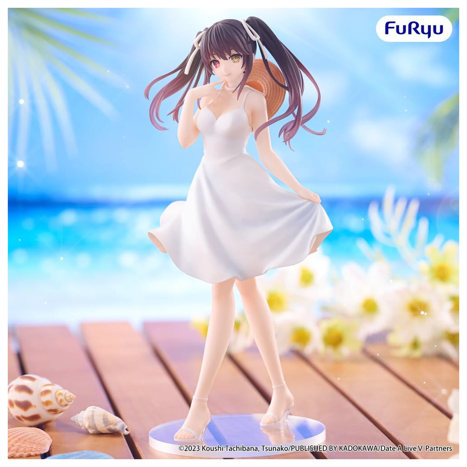 Date A Live Summer Dress PVC Figurină Kurumi Tokisaki 21 cm poza produsului