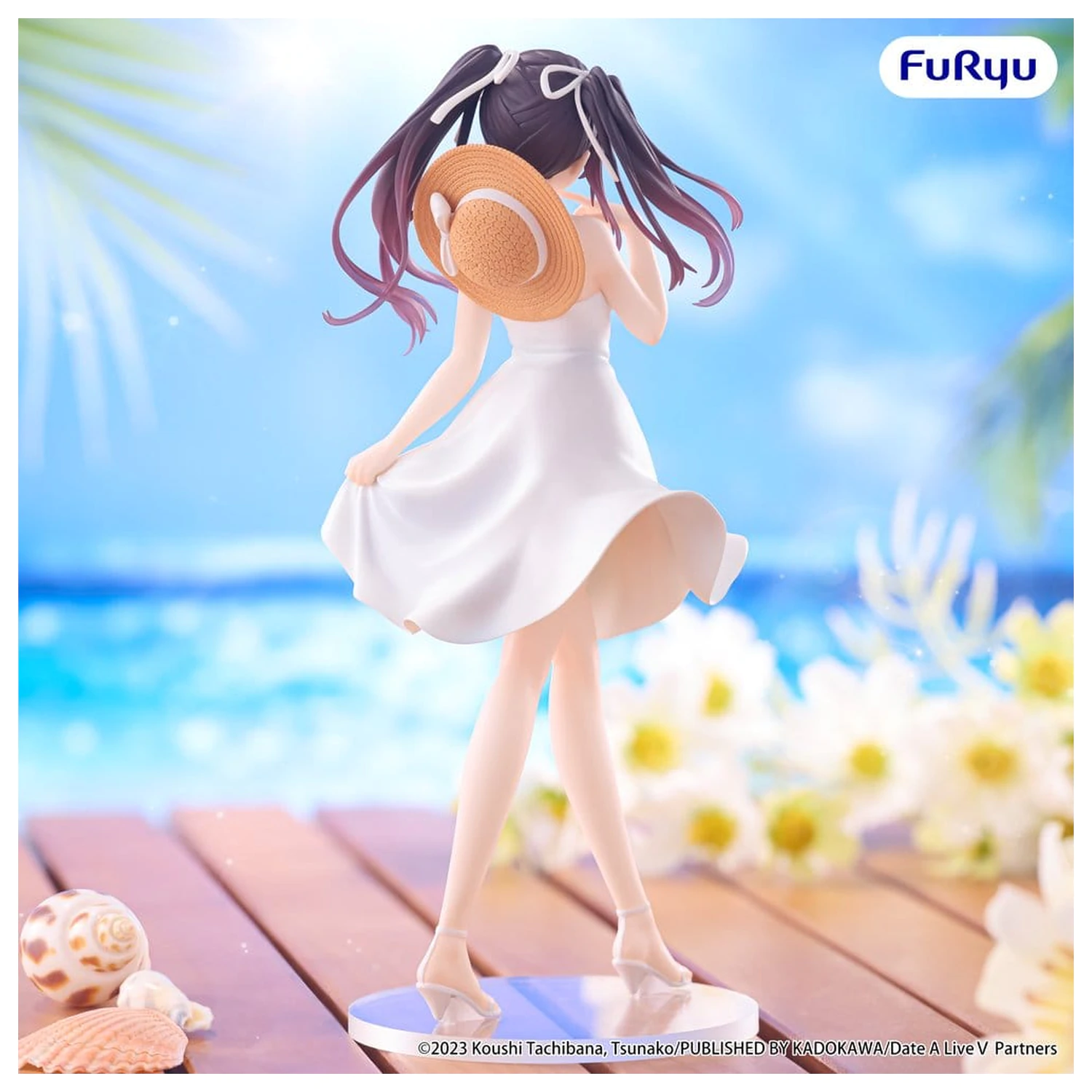 Date A Live Summer Dress PVC Figurină Kurumi Tokisaki 21 cm poza produsului