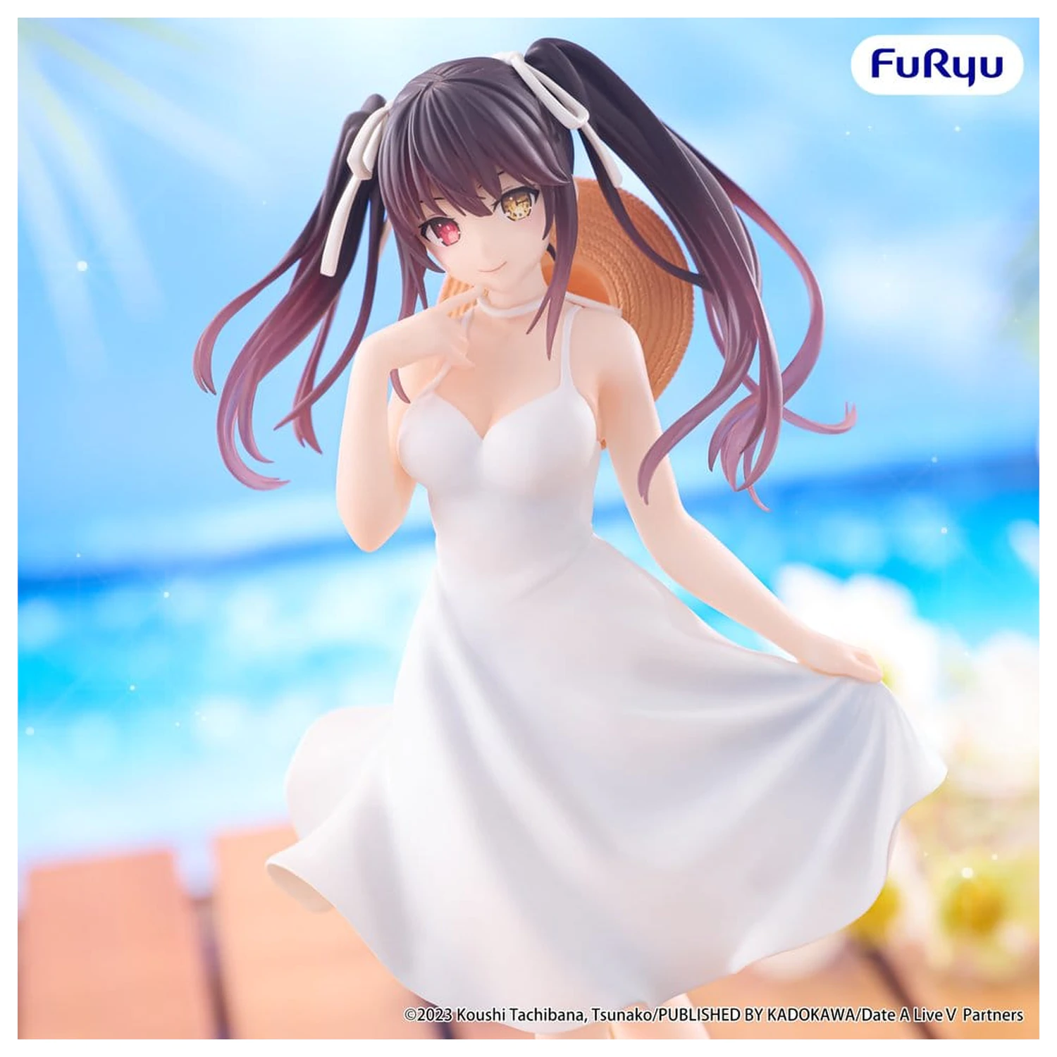 Date A Live Summer Dress PVC Figurină Kurumi Tokisaki 21 cm poza produsului