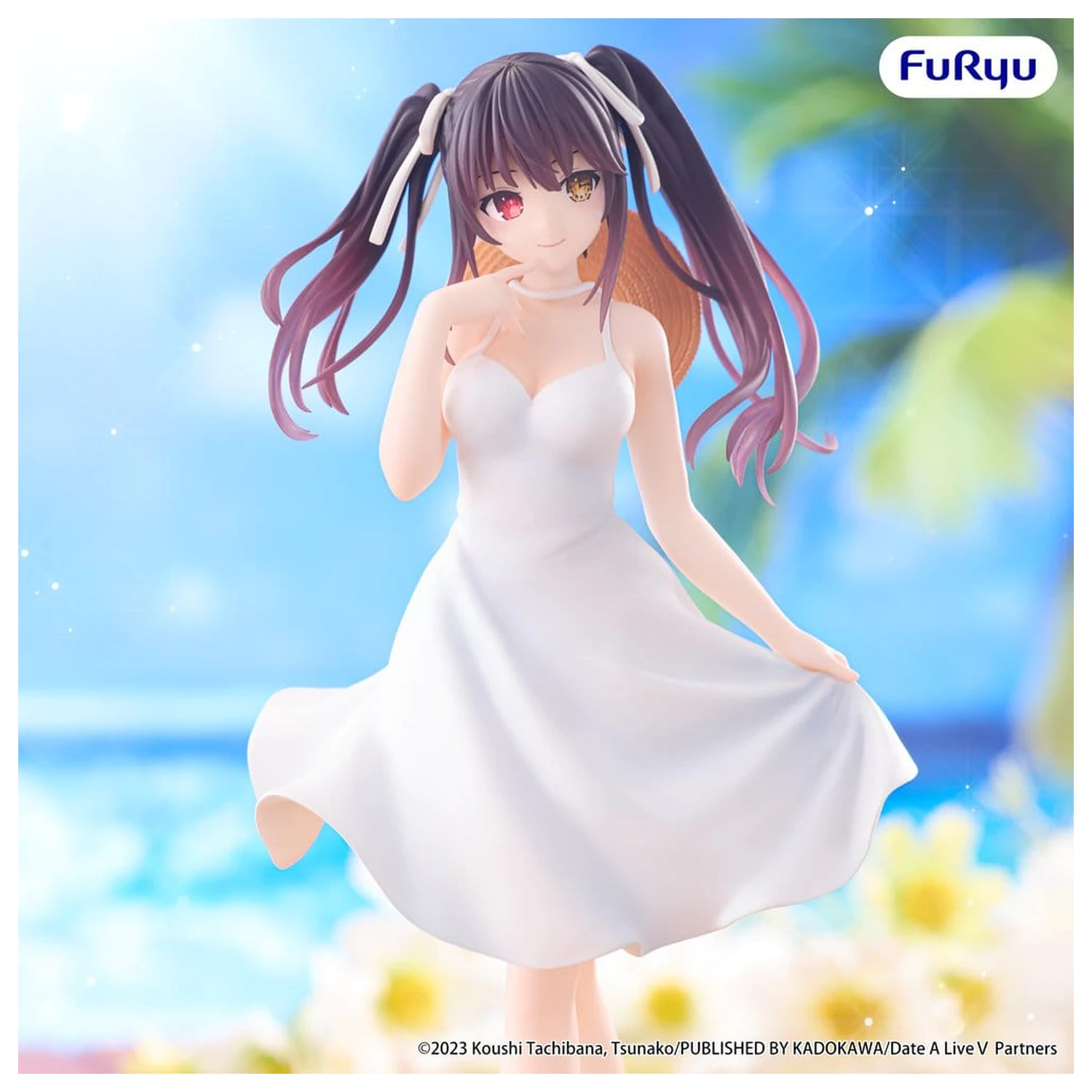 Date A Live Summer Dress PVC Figurină Kurumi Tokisaki 21 cm poza produsului