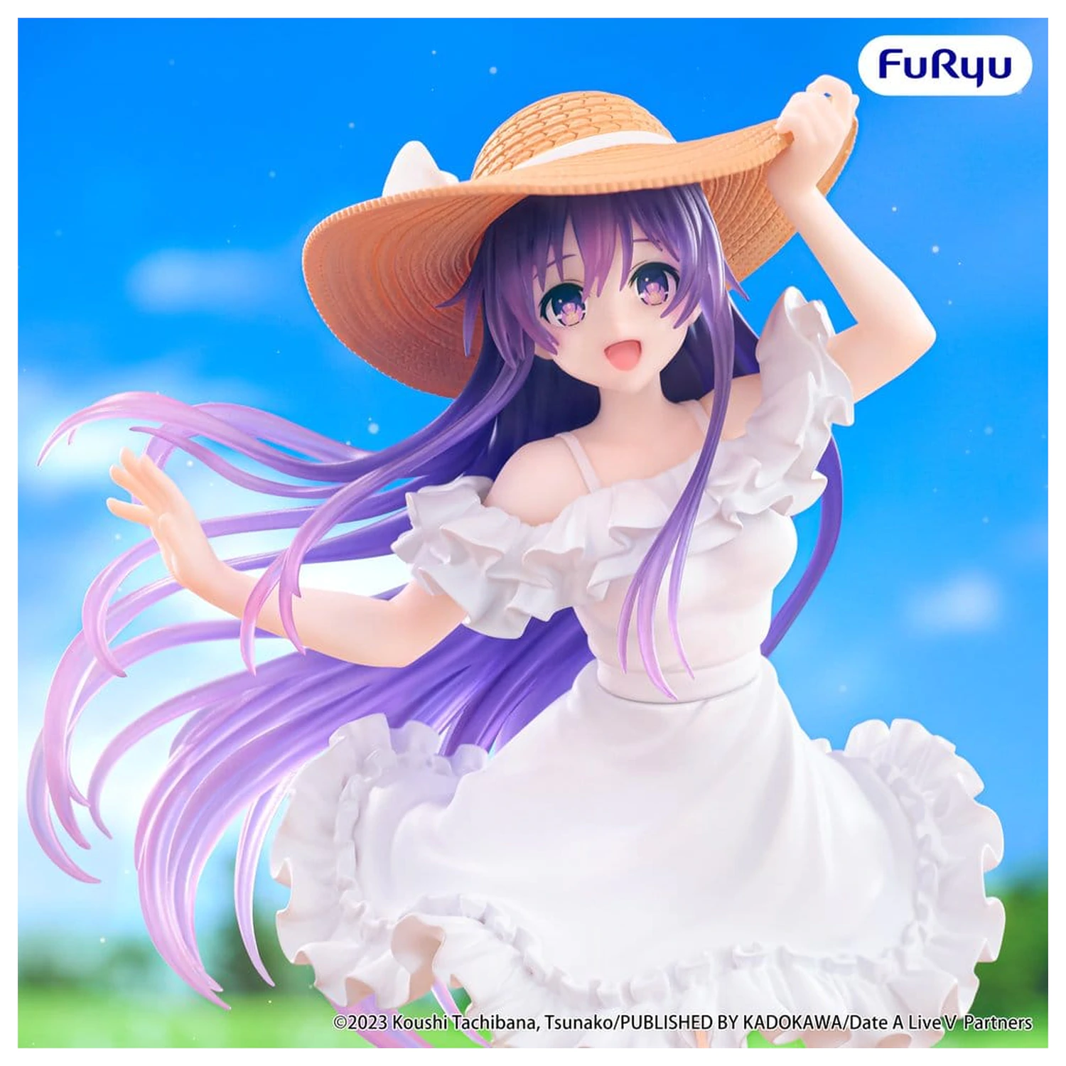 Date A Live Rochie de Vară PVC Figurina Toka Yatogami 21 cm poza produsului