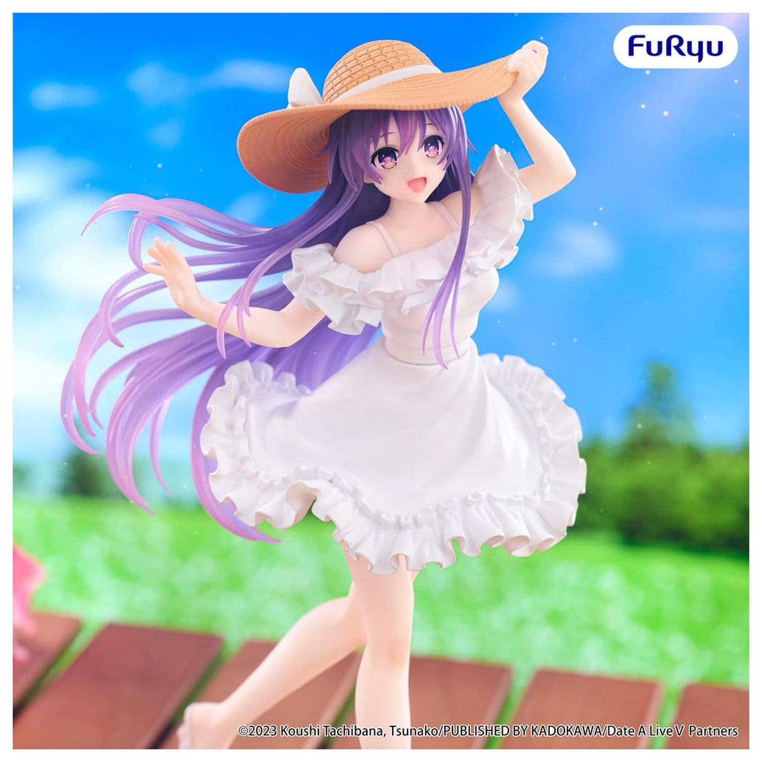 Date A Live Rochie de Vară PVC Figurina Toka Yatogami 21 cm poza produsului