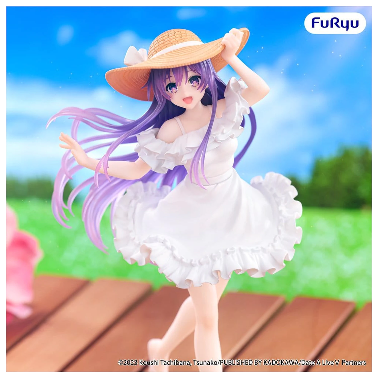 Date A Live Rochie de Vară PVC Figurina Toka Yatogami 21 cm poza produsului