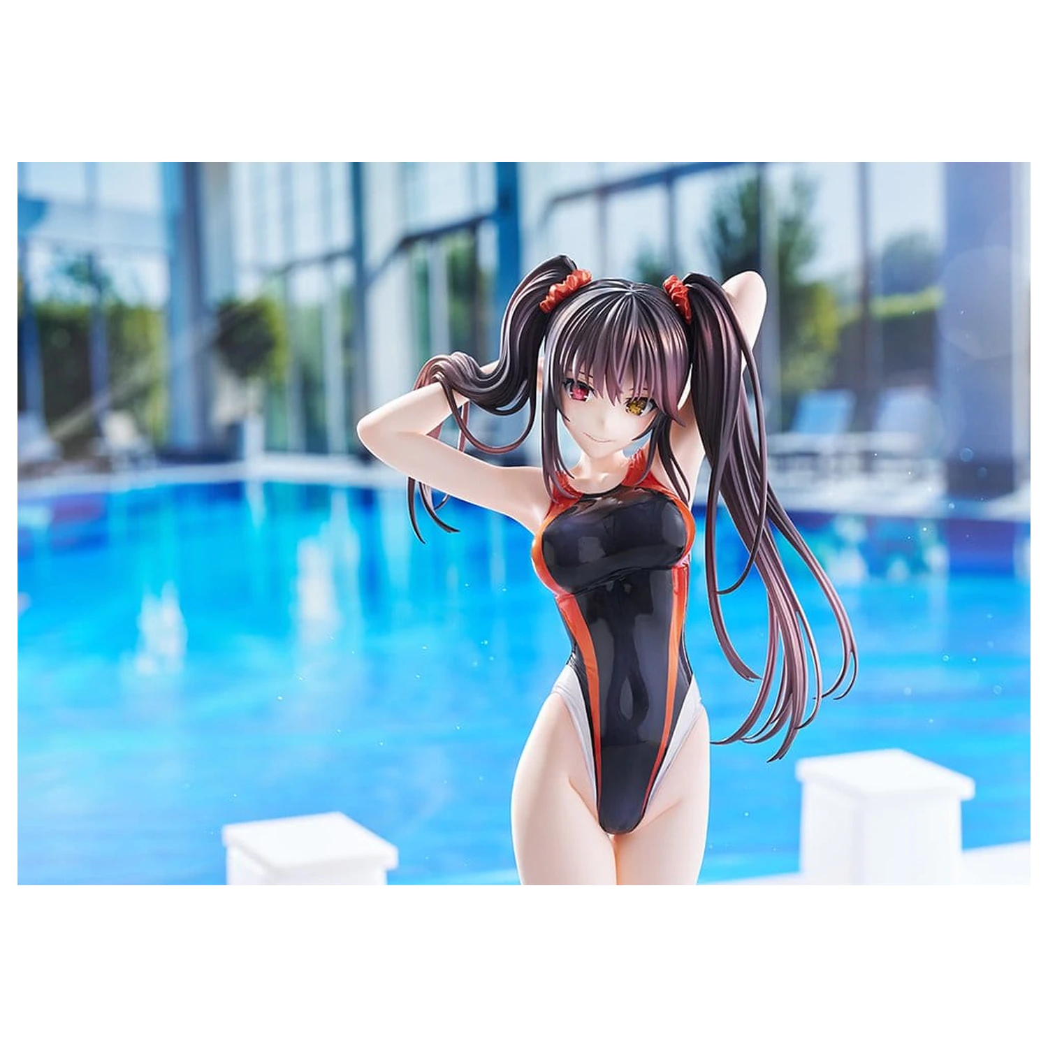 Date A Live Swimsuit Silhouette figurină PVC 1/7 Kurumi Tokisaki Swimwear Ver. 24 cm poza produsului