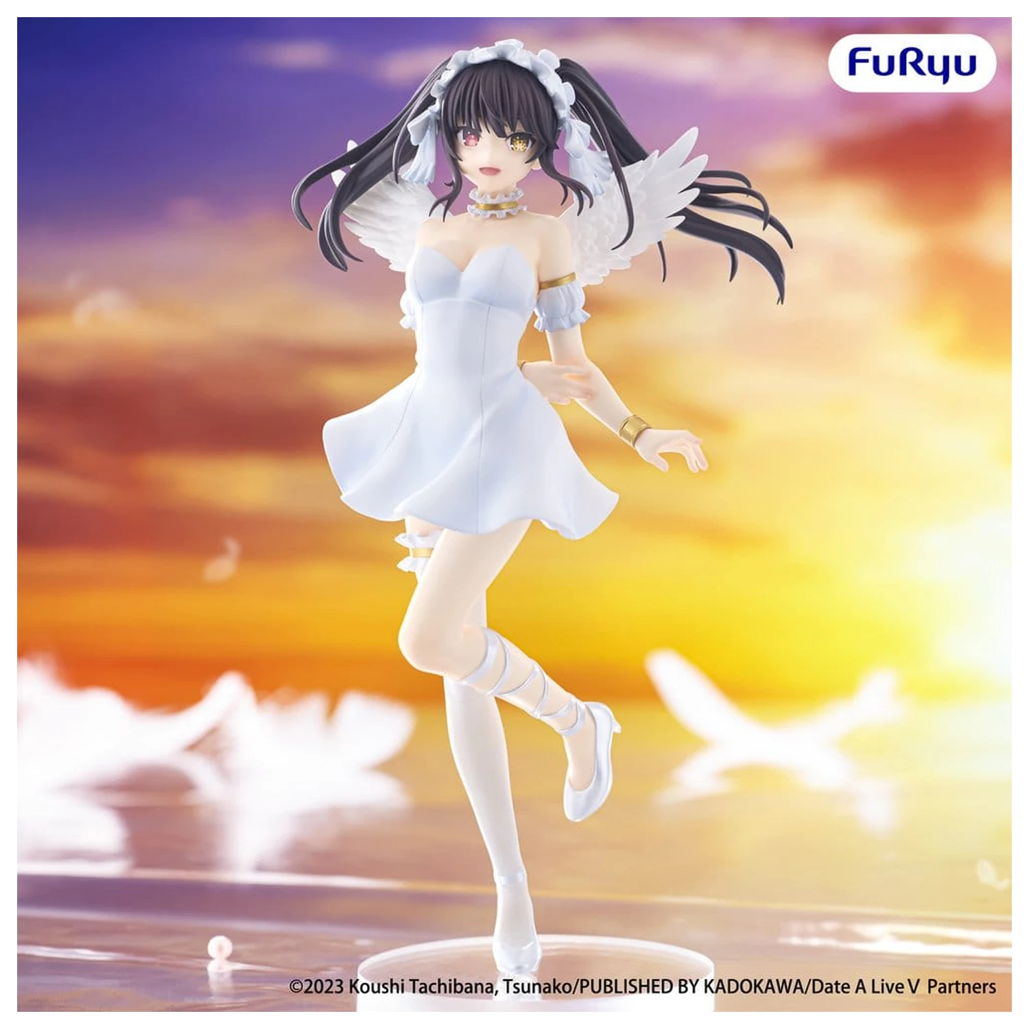 Date A Live V BiCute Pure figurina din PVC Kurumi Tokisaki 23 cm poza produsului
