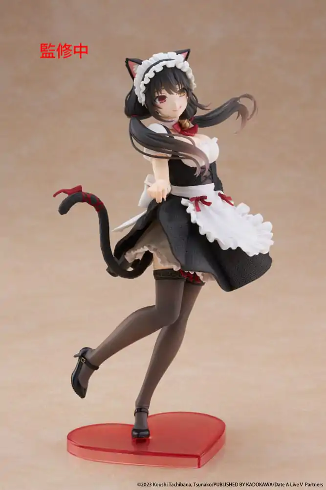 Date A Live V Coreful Statuie PVC Kurumi Tokisaki Cat Ear Maid Ver. 18 cm poza produsului