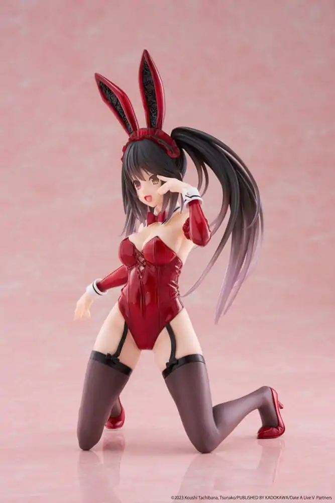 Date A Live V Statuie PVC Figurina de birou Drăguță Kurumi Tokisaki Iepuraș Ver. 13 cm poza produsului