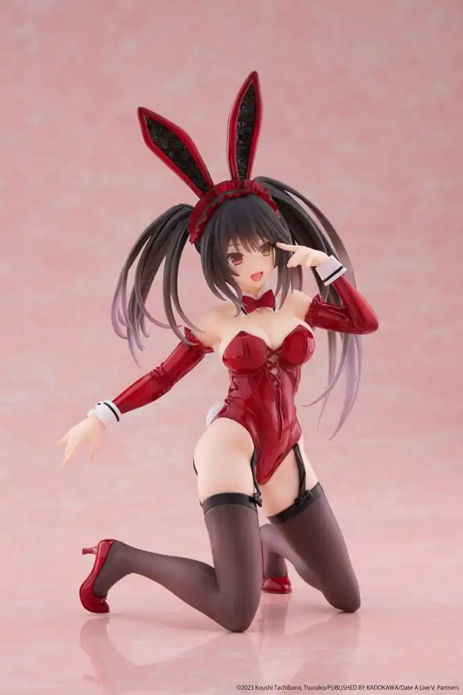 Date A Live V Statuie PVC Figurina de birou Drăguță Kurumi Tokisaki Iepuraș Ver. 13 cm poza produsului