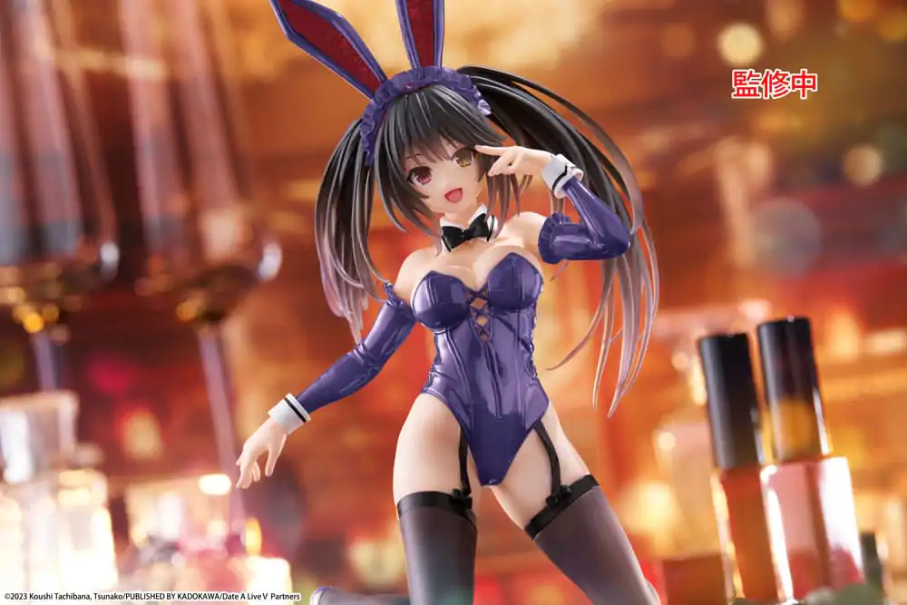 Date A Live V Statueta PVC Figura Draguta pentru Birou Kurumi Tokisaki Bunny Ver. Renewal 13 cm poza produsului