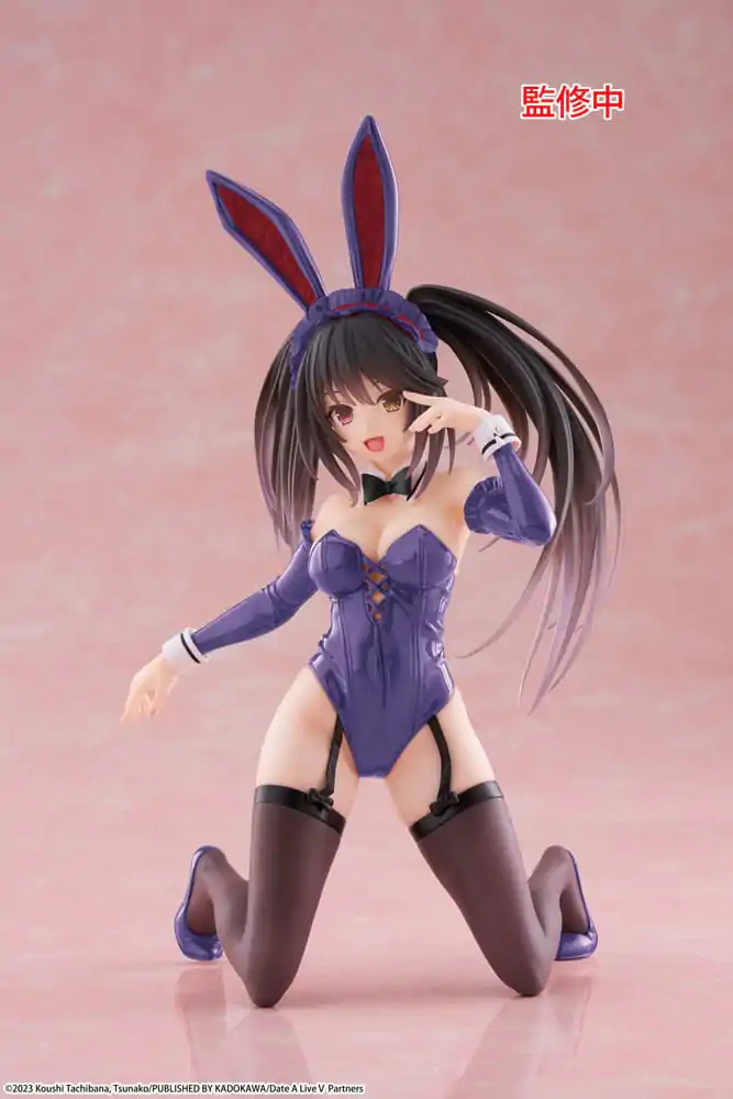 Date A Live V Statueta PVC Figura Draguta pentru Birou Kurumi Tokisaki Bunny Ver. Renewal 13 cm poza produsului