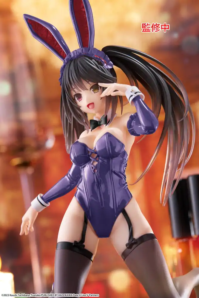 Date A Live V Statueta PVC Figura Draguta pentru Birou Kurumi Tokisaki Bunny Ver. Renewal 13 cm poza produsului