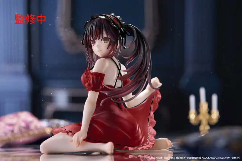 Figurină PVC Statuie de birou Cute Figure Kurumi Tokisaki Nightwear Ver. Renewal 13 cm poza produsului