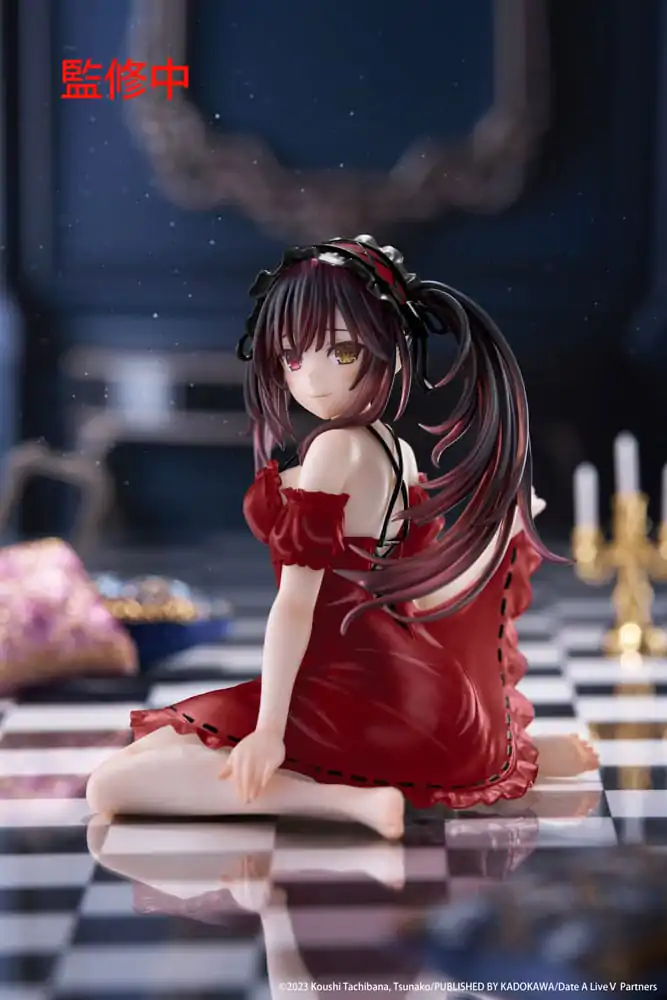Figurină PVC Statuie de birou Cute Figure Kurumi Tokisaki Nightwear Ver. Renewal 13 cm poza produsului