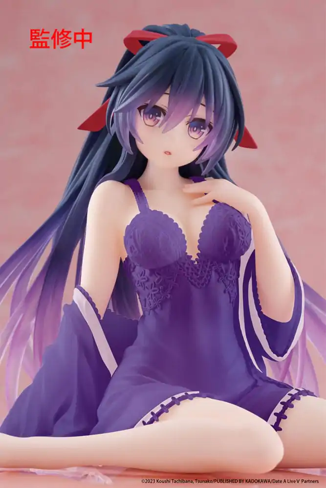 Date A Live V Statuie PVC Desktop Cute Figure Tohka Yatogami Nightwear Ver. Renewal 13 cm poza produsului