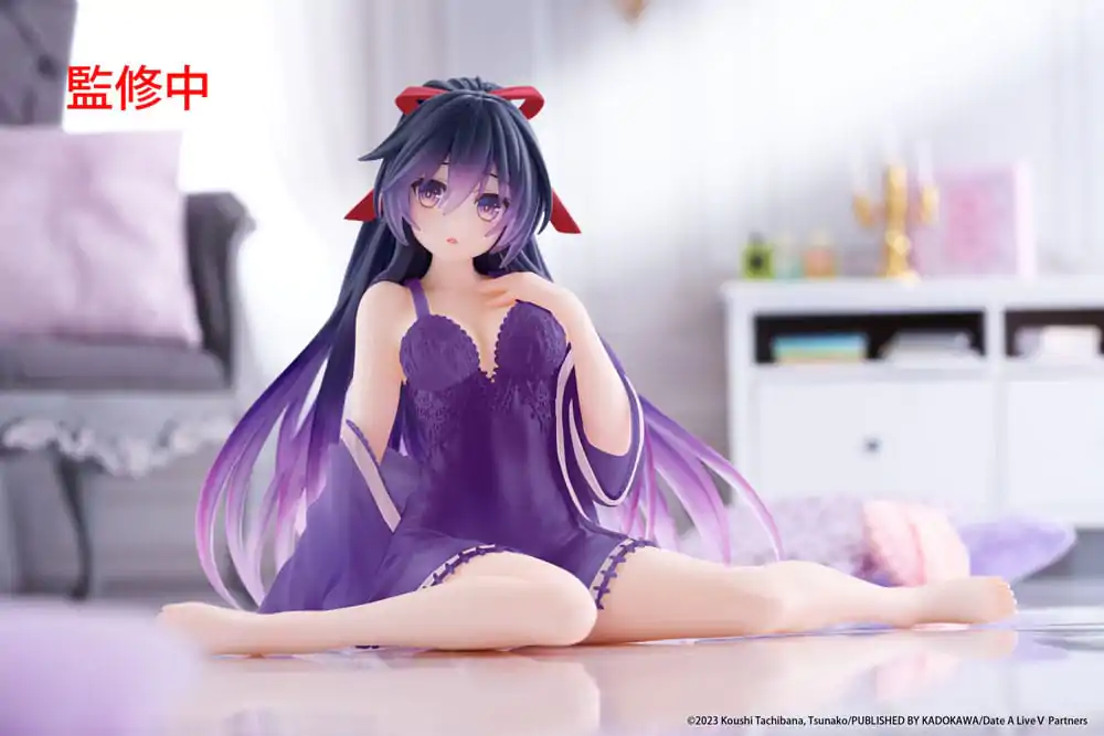 Date A Live V Statuie PVC Desktop Cute Figure Tohka Yatogami Nightwear Ver. Renewal 13 cm poza produsului