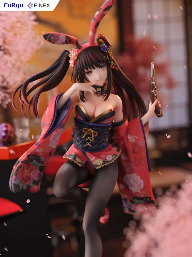 Date A Live V F:NEX Statuie PVC 1/7 Kurumi Tokisaki Wa-bunny 27 cm poza produsului