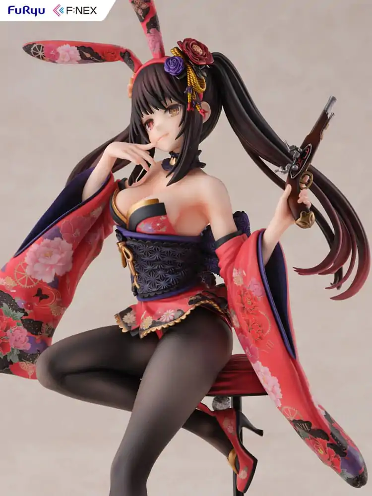 Date A Live V F:NEX Statuie PVC 1/7 Kurumi Tokisaki Wa-bunny 27 cm poza produsului