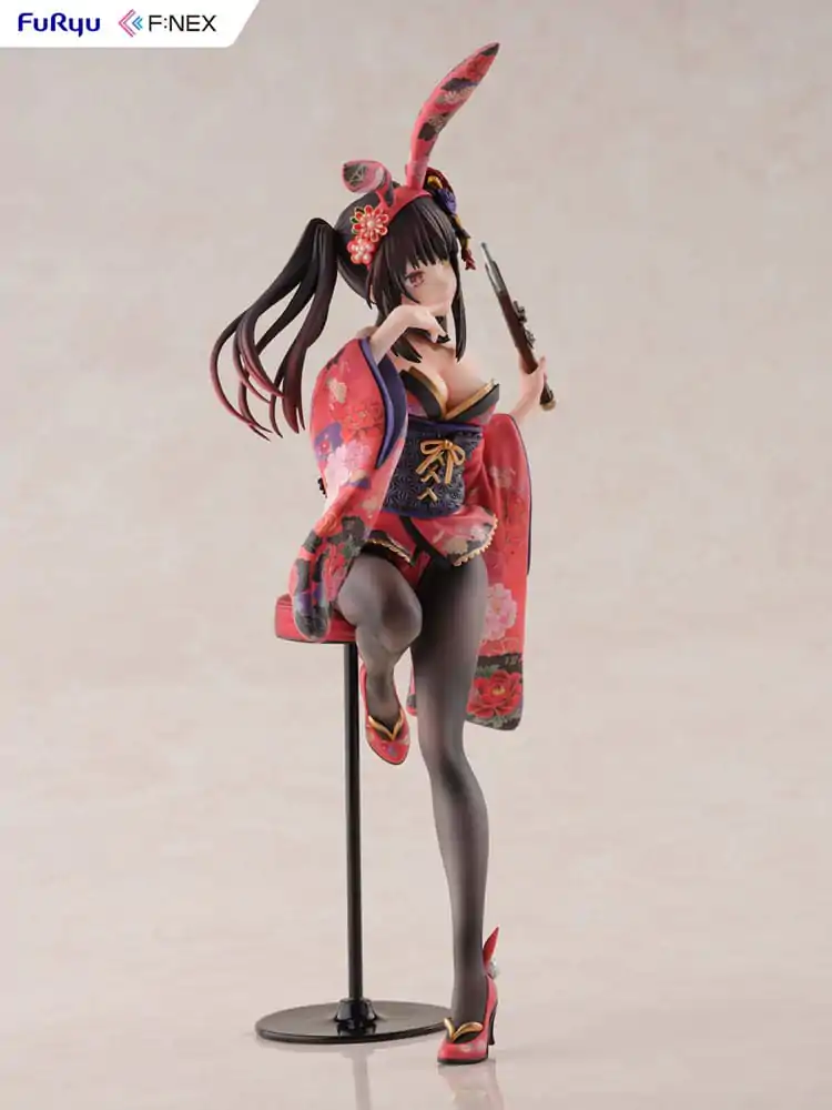 Date A Live V F:NEX Statuie PVC 1/7 Kurumi Tokisaki Wa-bunny 27 cm poza produsului