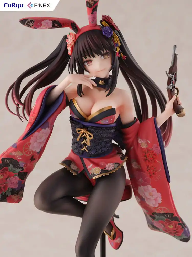 Date A Live V F:NEX Statuie PVC 1/7 Kurumi Tokisaki Wa-bunny 27 cm poza produsului