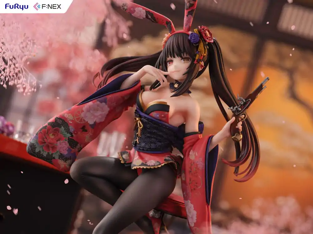 Date A Live V F:NEX Statuie PVC 1/7 Kurumi Tokisaki Wa-bunny 27 cm poza produsului