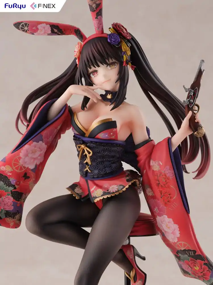 Date A Live V F:NEX Statuie PVC 1/7 Kurumi Tokisaki Wa-bunny 27 cm poza produsului