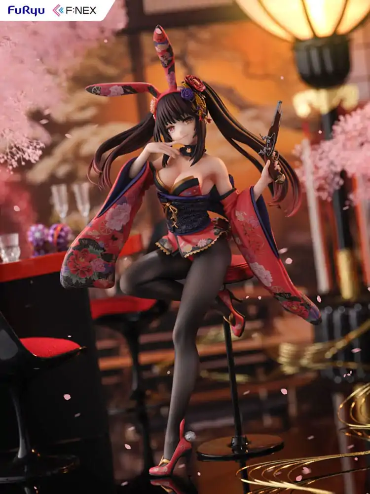 Date A Live V F:NEX Statuie PVC 1/7 Kurumi Tokisaki Wa-bunny 27 cm poza produsului