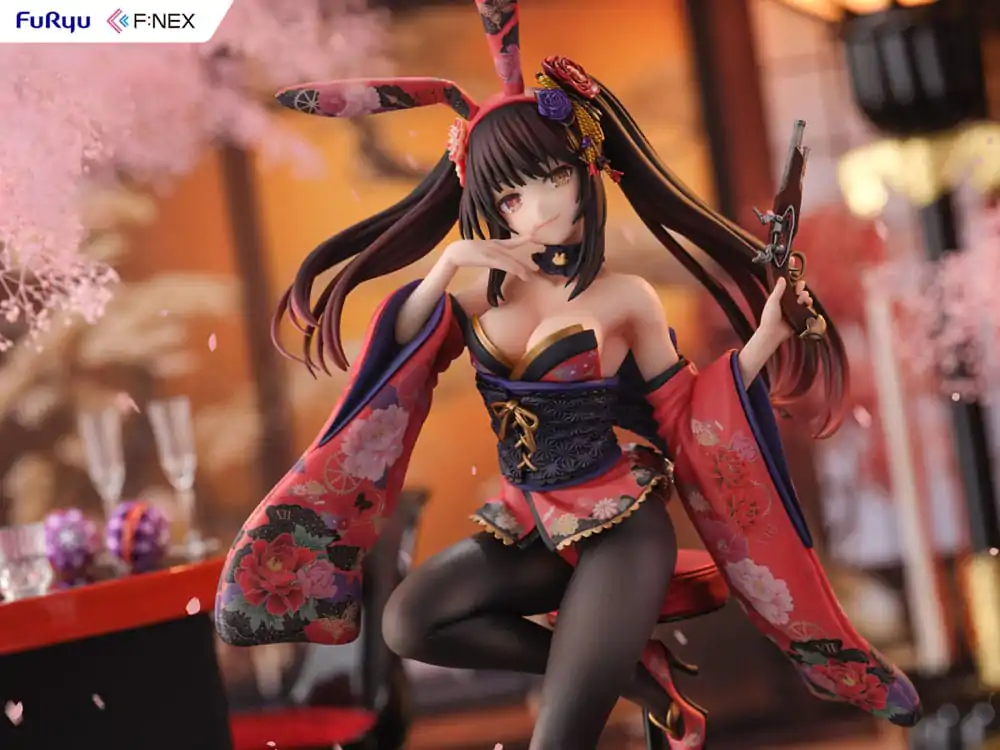 Date A Live V F:NEX Statuie PVC 1/7 Kurumi Tokisaki Wa-bunny 27 cm poza produsului