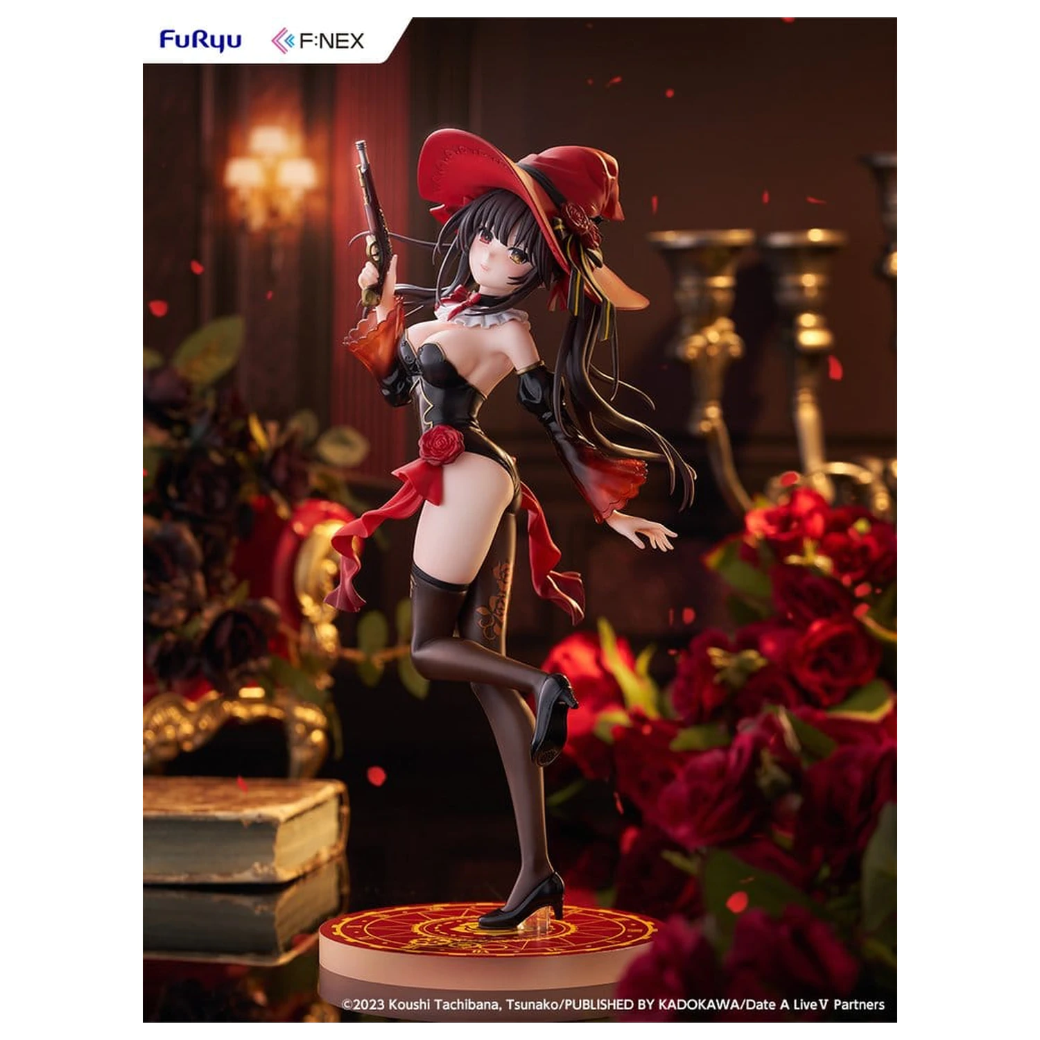 Date A Live V F:Nex figurina din PVC 1/7 Kurumi Tokisaki Witch Style ver. 25 cm poza produsului