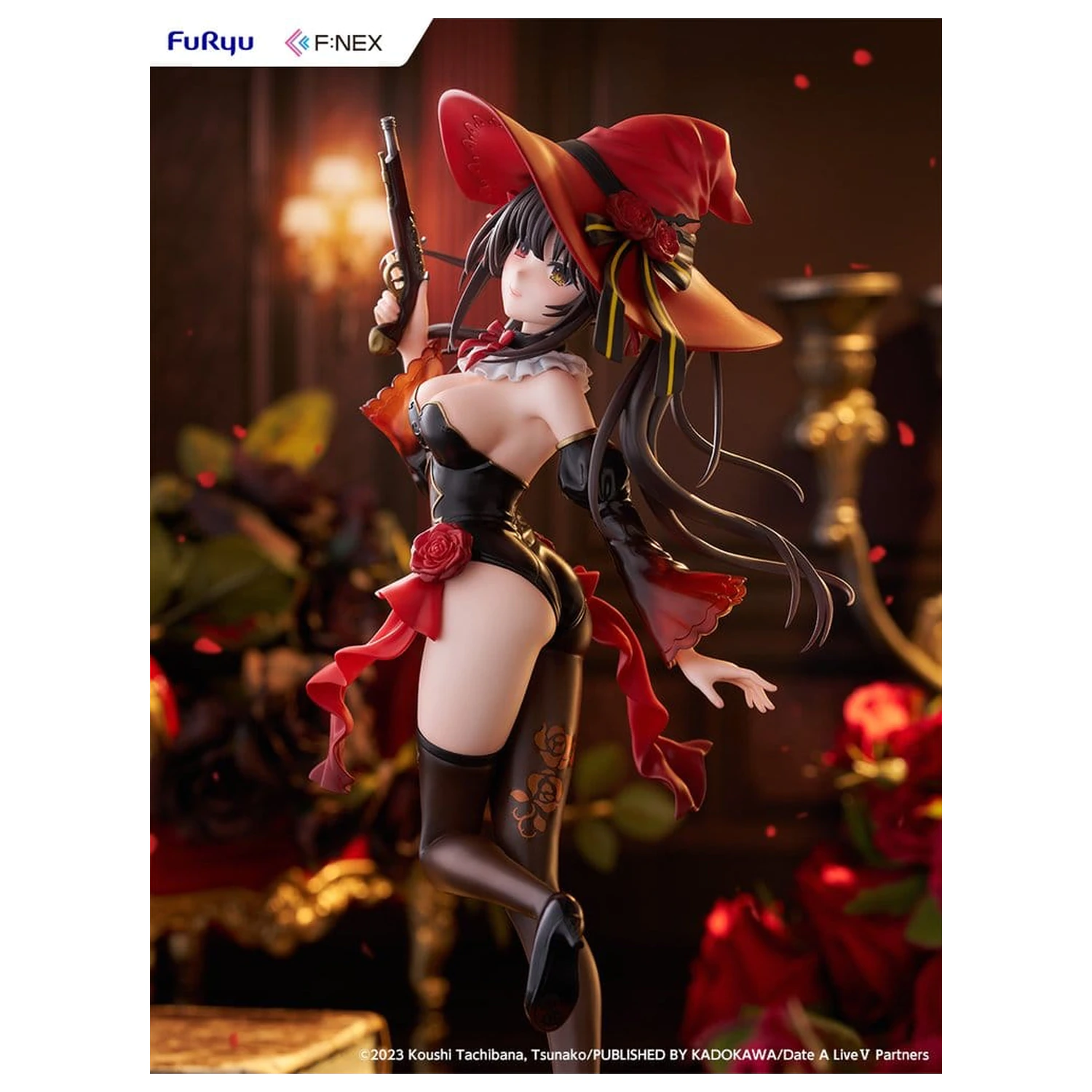 Date A Live V F:Nex figurina din PVC 1/7 Kurumi Tokisaki Witch Style ver. 25 cm poza produsului