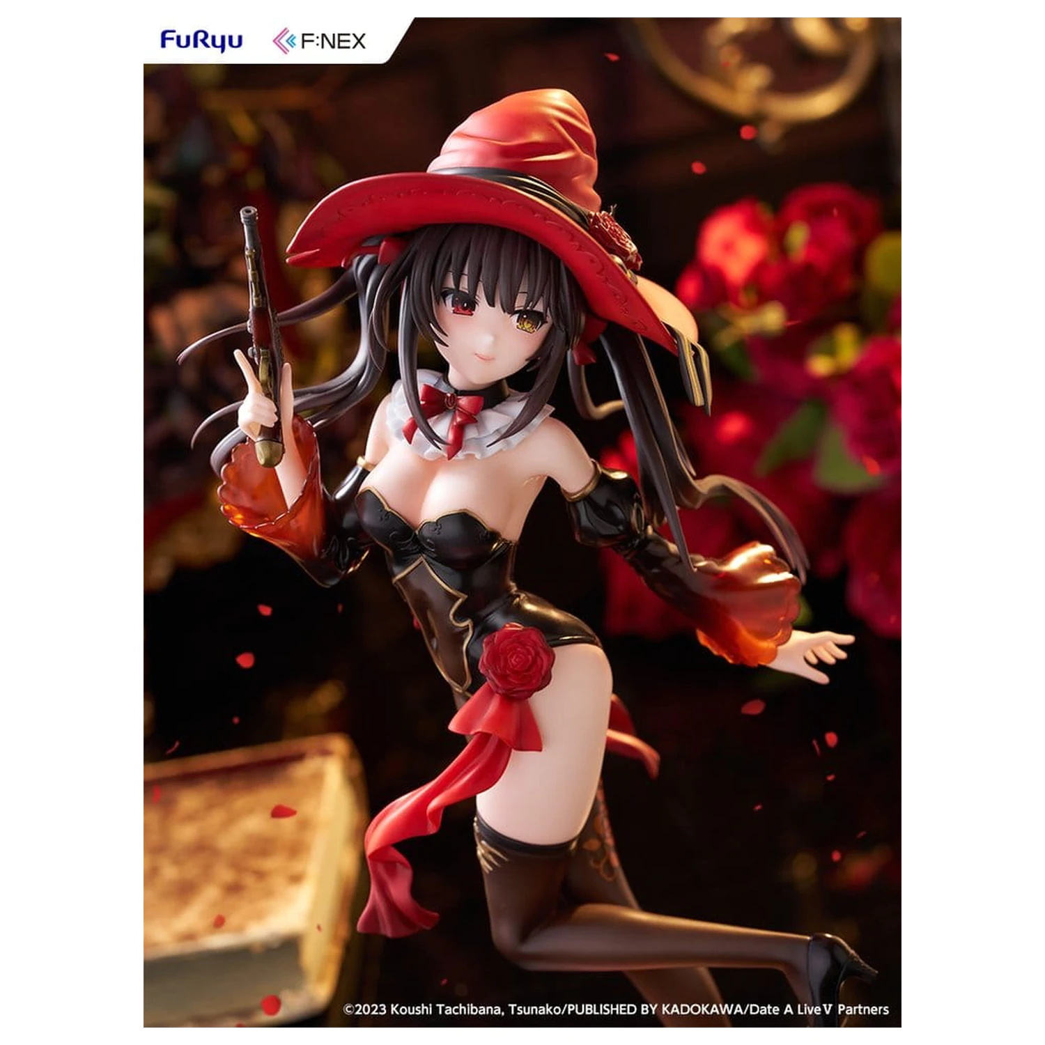 Date A Live V F:Nex figurina din PVC 1/7 Kurumi Tokisaki Witch Style ver. 25 cm poza produsului