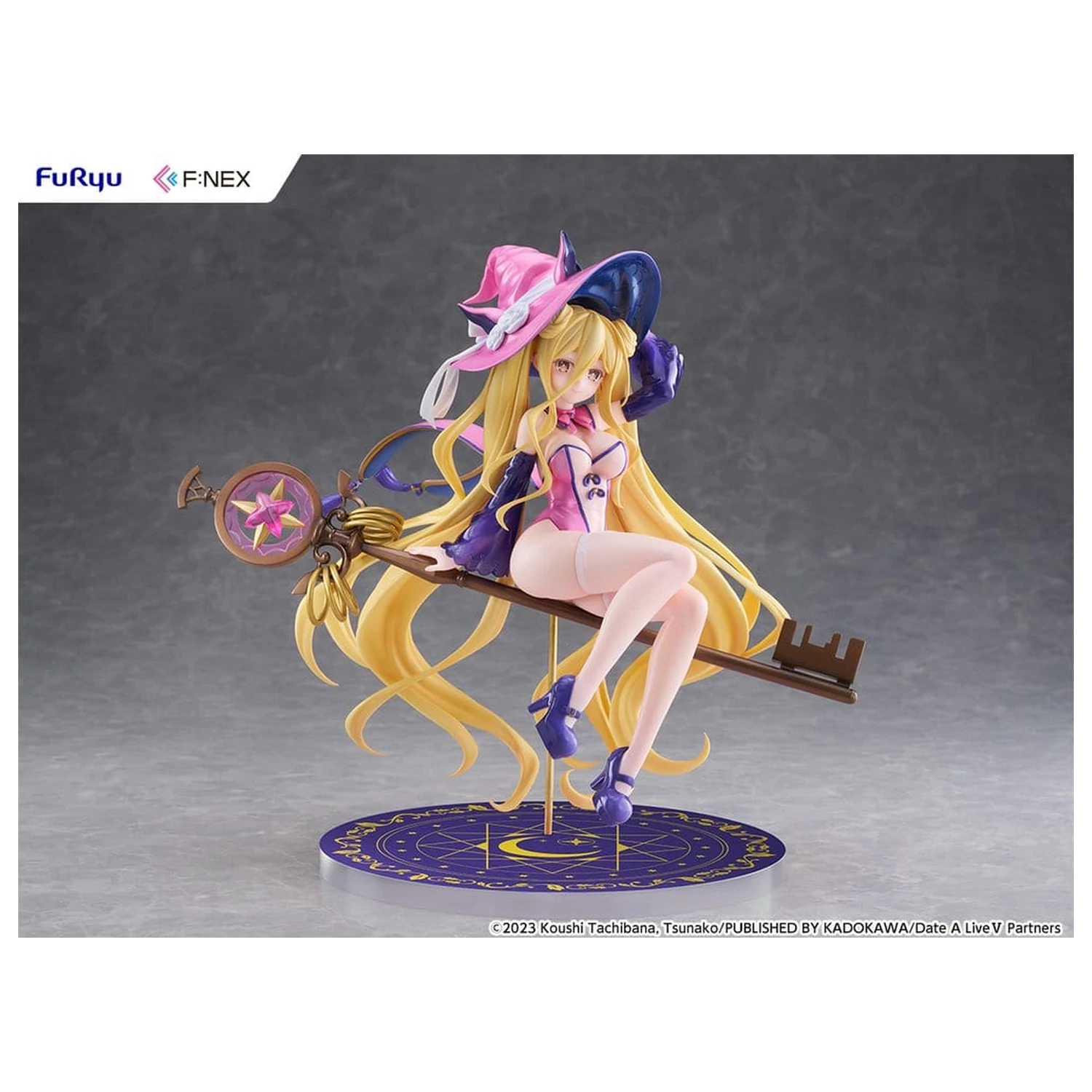 Date A Live V F:NEX figurina PVC 1/7 Mukuro Hoshimiya Witch Style Ver. 23 cm poza produsului