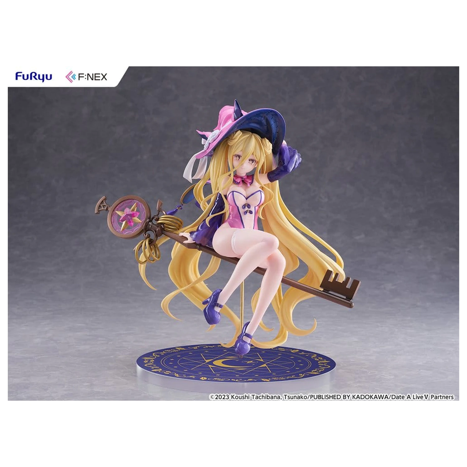 Date A Live V F:NEX figurina PVC 1/7 Mukuro Hoshimiya Witch Style Ver. 23 cm poza produsului