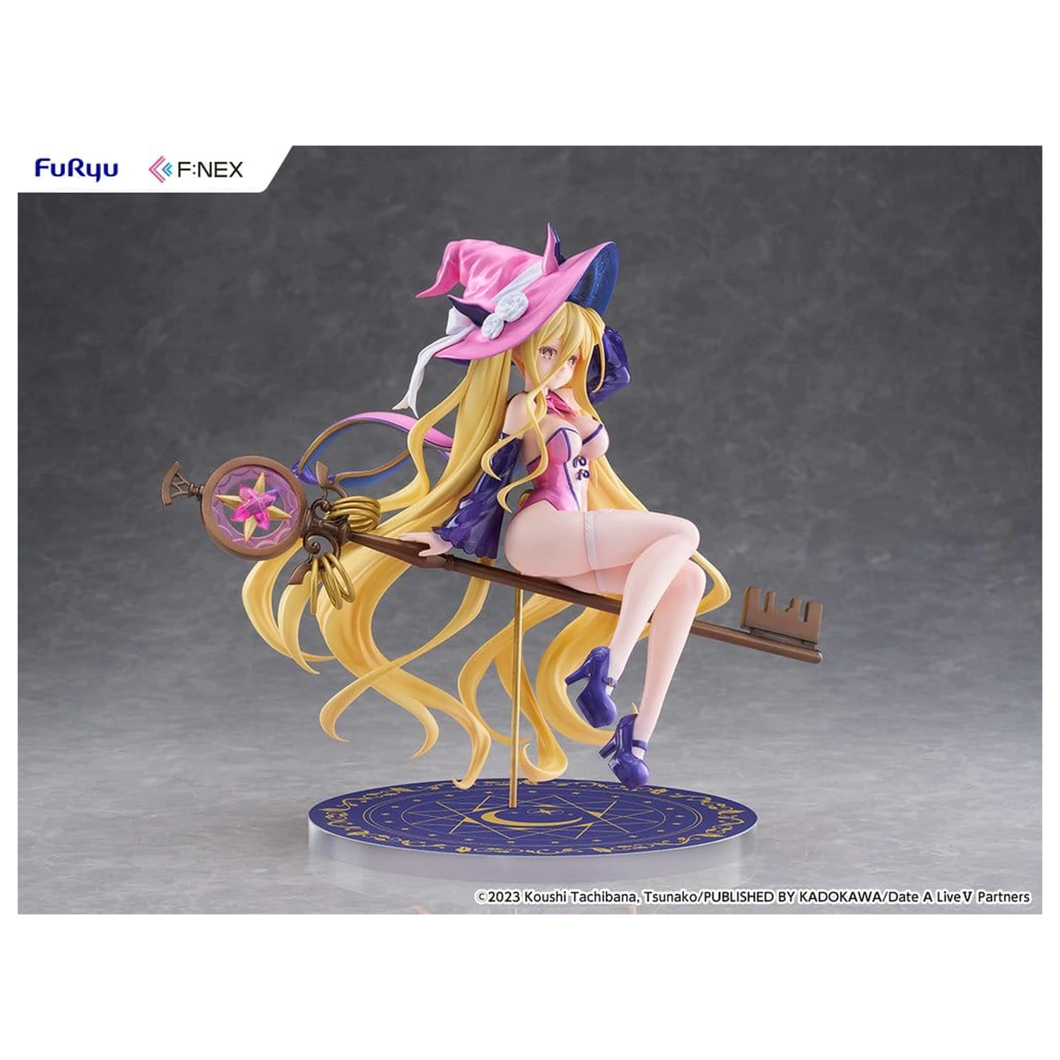 Date A Live V F:NEX figurina PVC 1/7 Mukuro Hoshimiya Witch Style Ver. 23 cm poza produsului