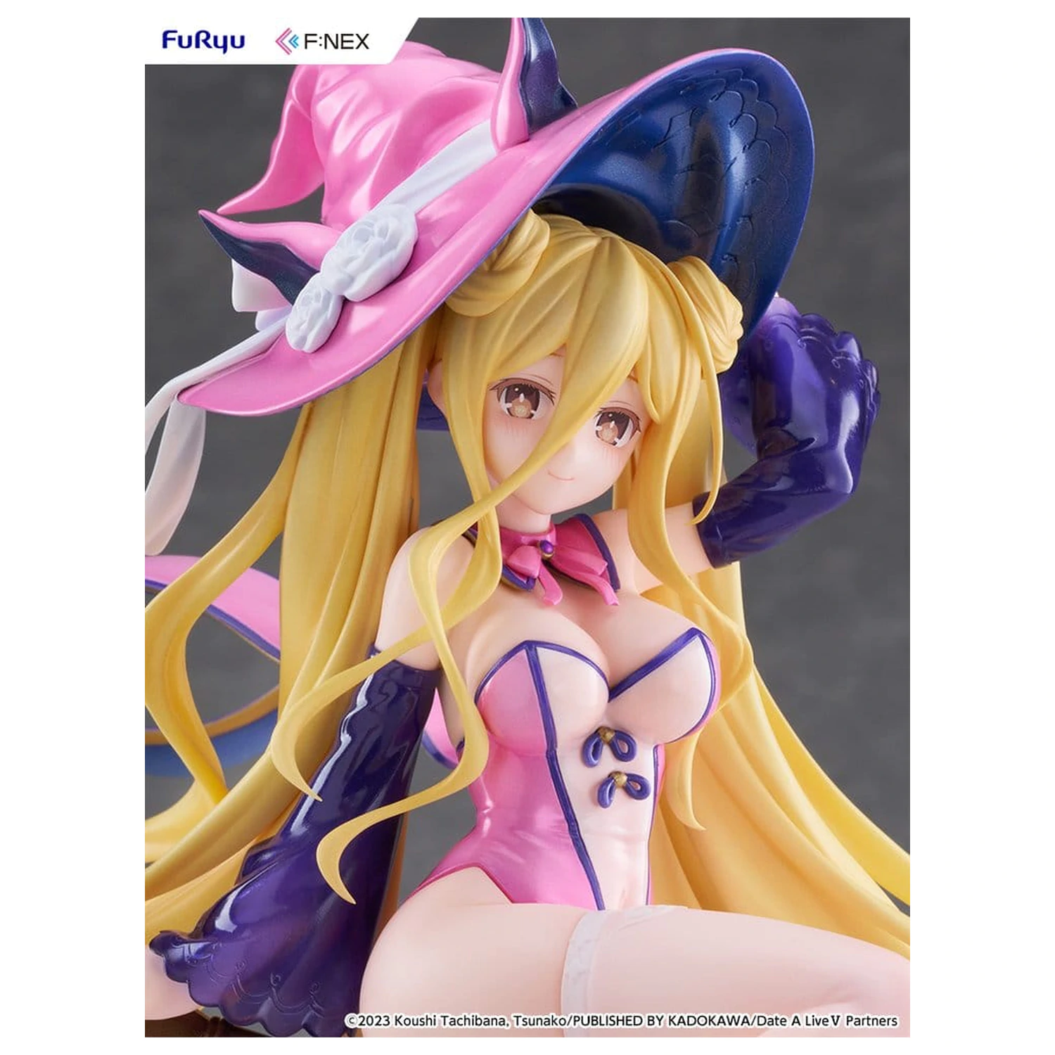 Date A Live V F:NEX figurina PVC 1/7 Mukuro Hoshimiya Witch Style Ver. 23 cm poza produsului