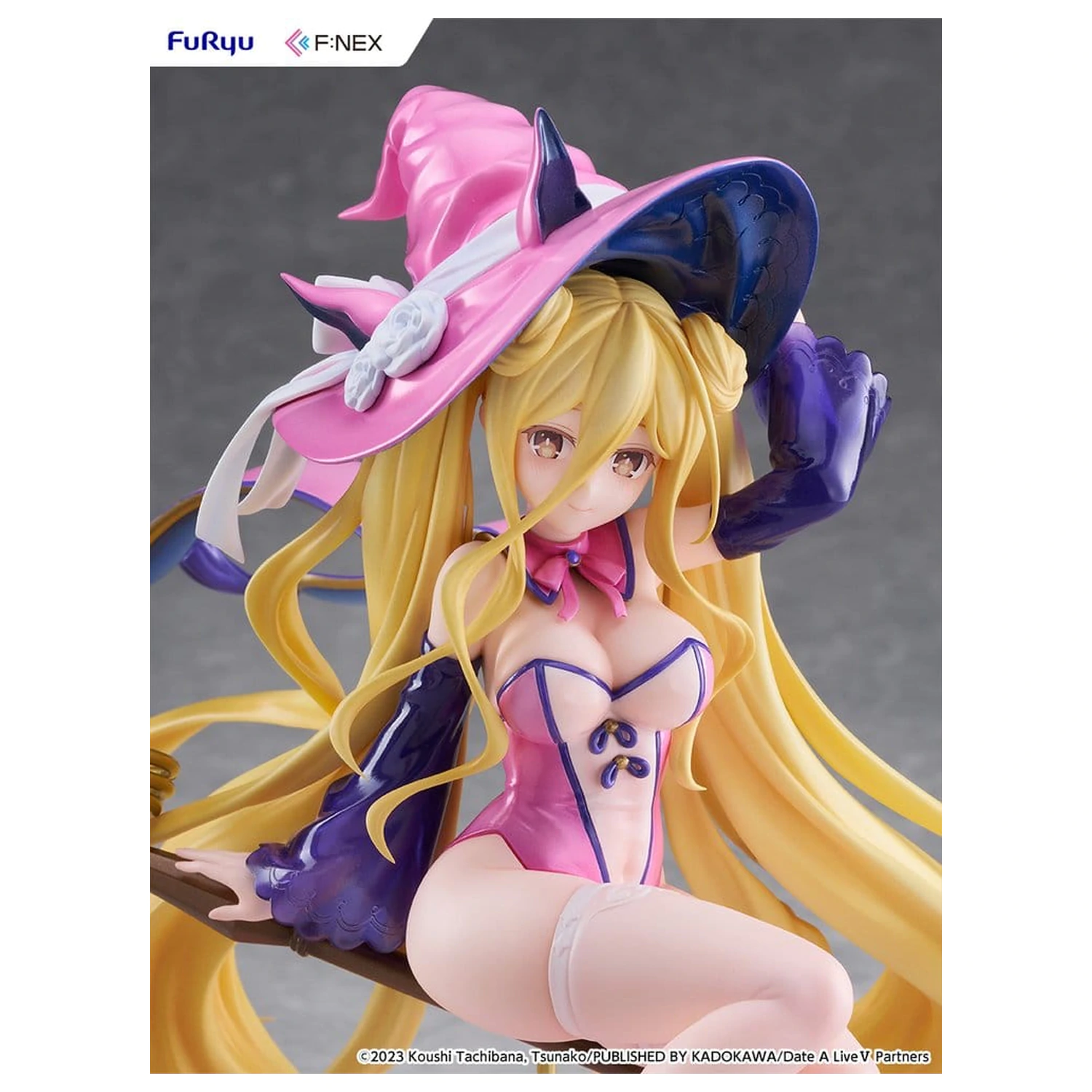 Date A Live V F:NEX figurina PVC 1/7 Mukuro Hoshimiya Witch Style Ver. 23 cm poza produsului