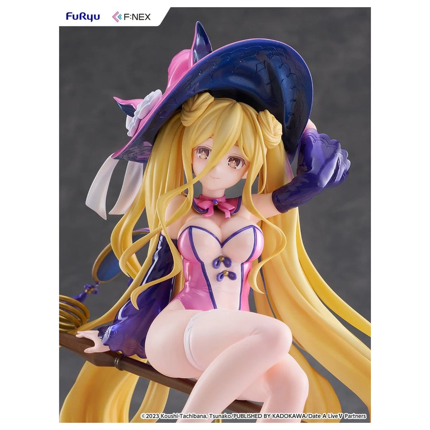 Date A Live V F:NEX figurina PVC 1/7 Mukuro Hoshimiya Witch Style Ver. 23 cm poza produsului