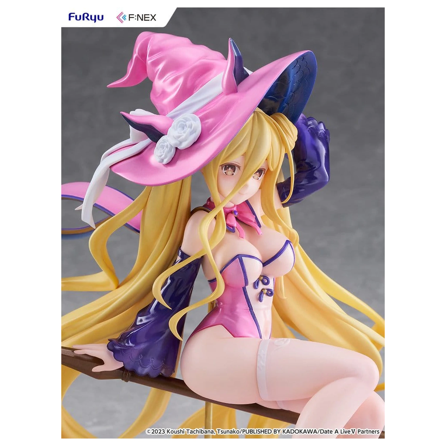 Date A Live V F:NEX figurina PVC 1/7 Mukuro Hoshimiya Witch Style Ver. 23 cm poza produsului