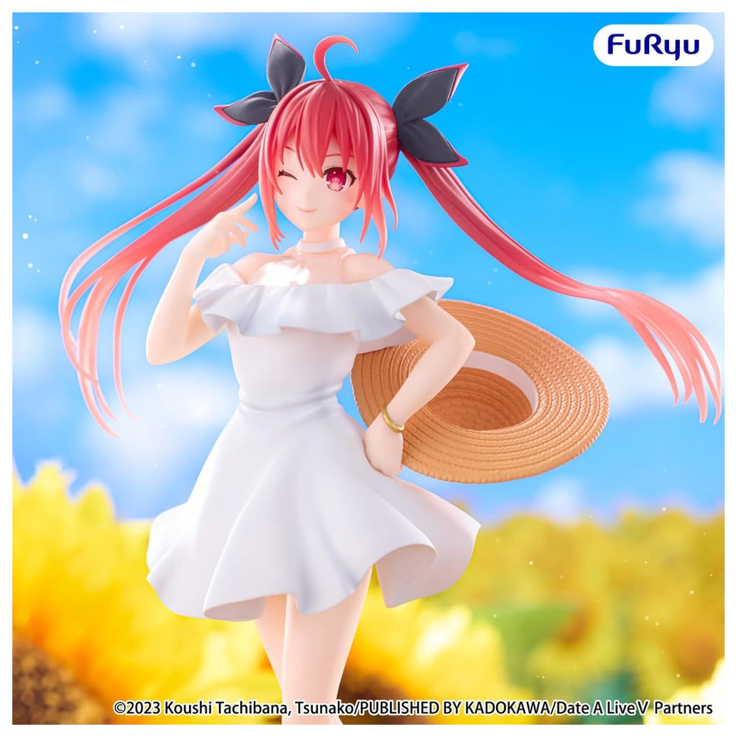 Date A Live V Muchute PVC Statuie Kotori Itsuka Summer Dress 20 cm poza produsului